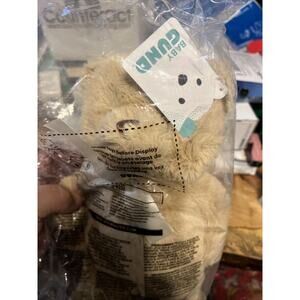 Baby GUND NWT Plush My First Teddy Bear Tan‎ Satin Bow #6048622